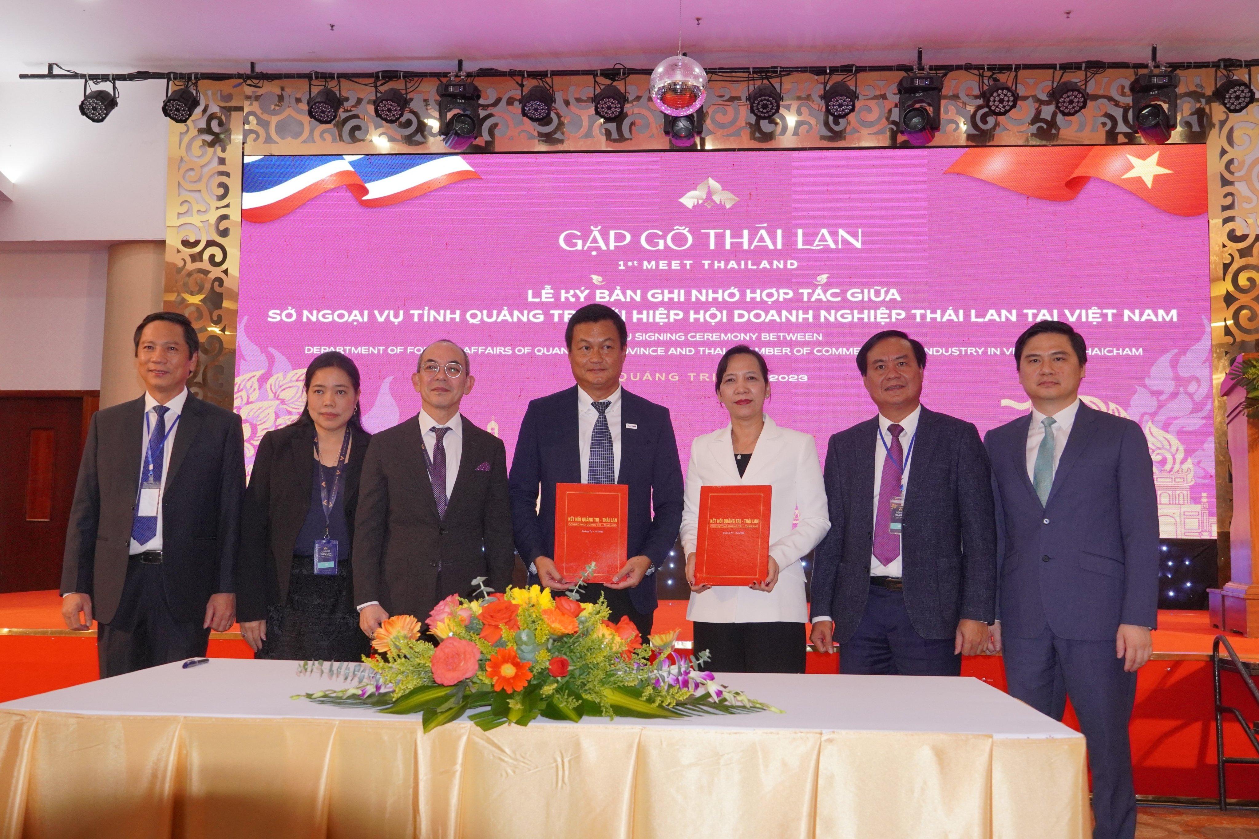 Hội nghị “Gặp gỡ Thái Lan - 1st Meet Thailand” được tổ chức thành công tại tỉnh Quảng Trị